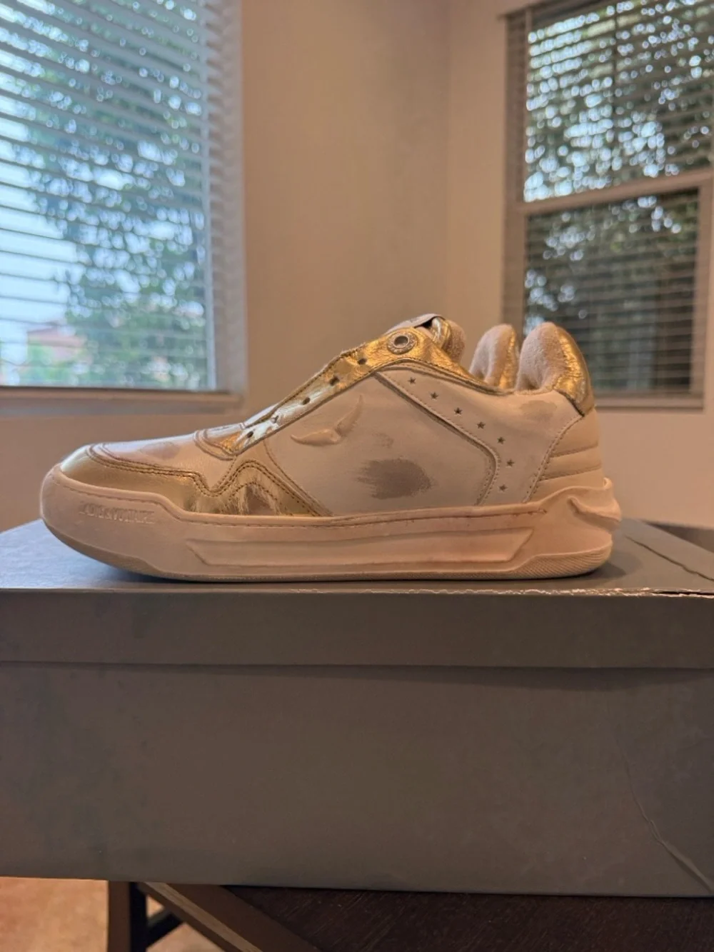 Zadig&Voltaire Low-Top Wings Sneakers - Picture 4 of 11